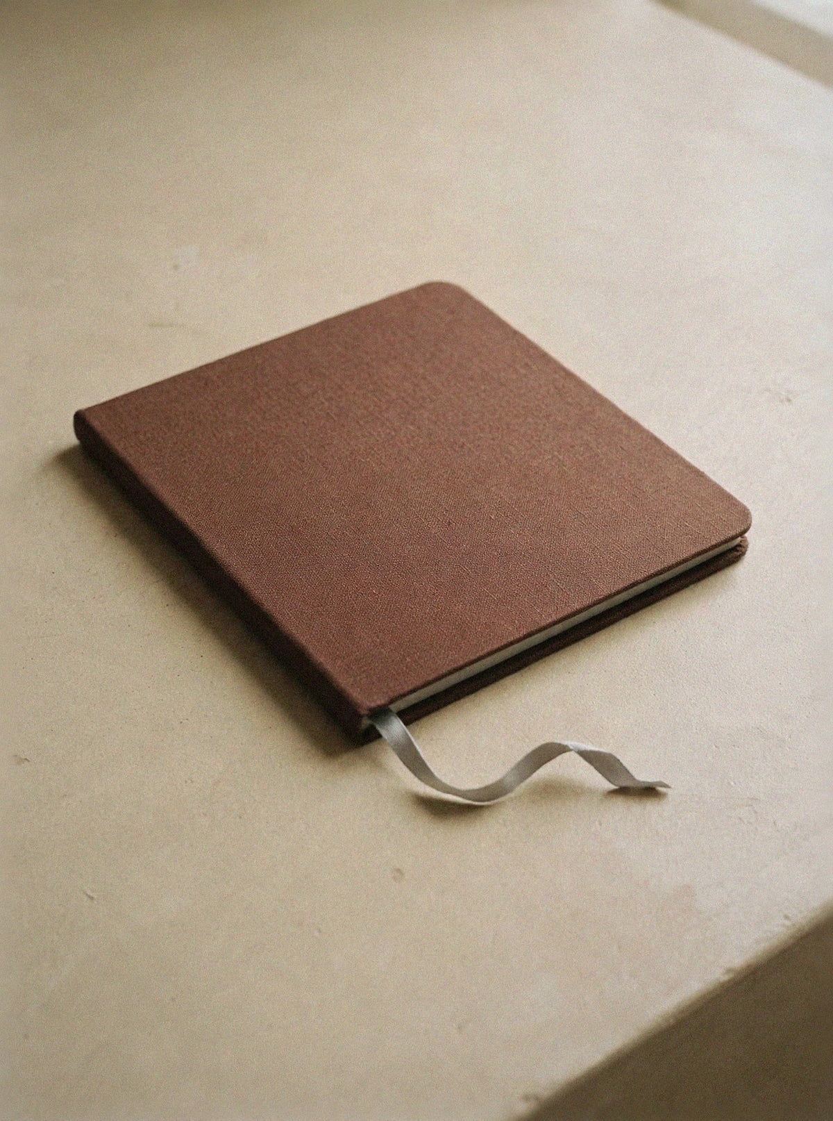Earth-Tone Linen Journal