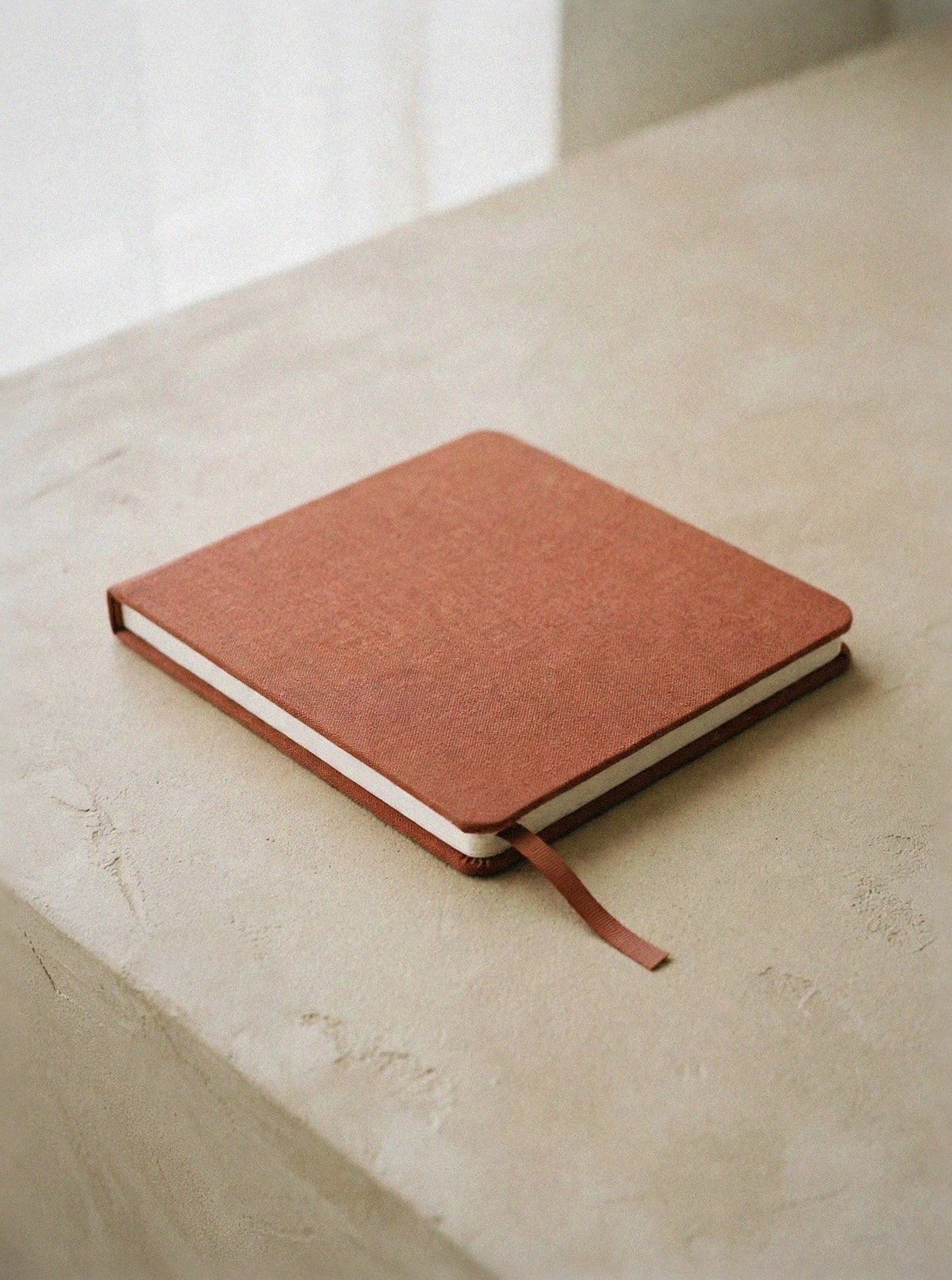 Earth-Tone Linen Journal
