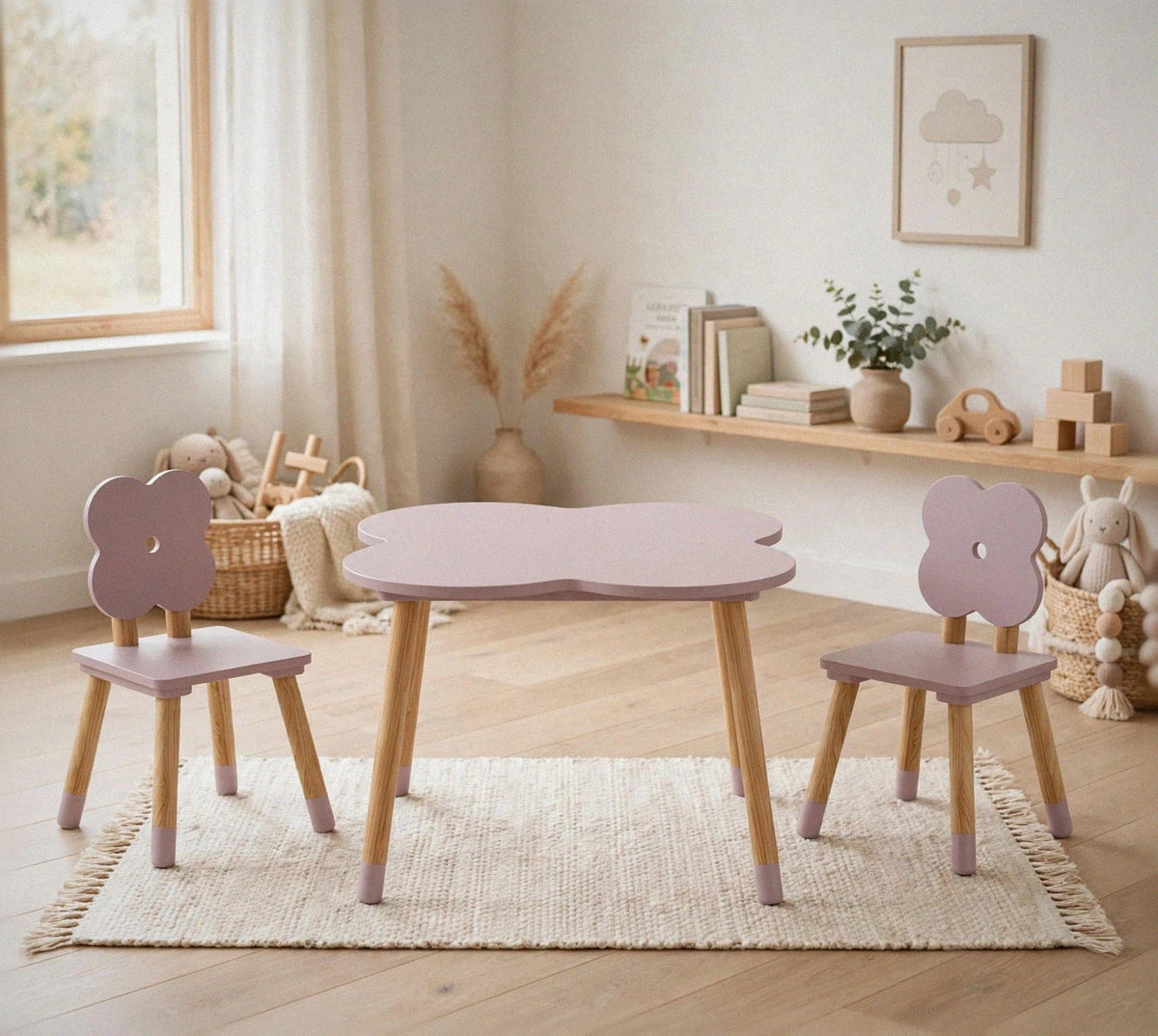 Flower Kids Table Set