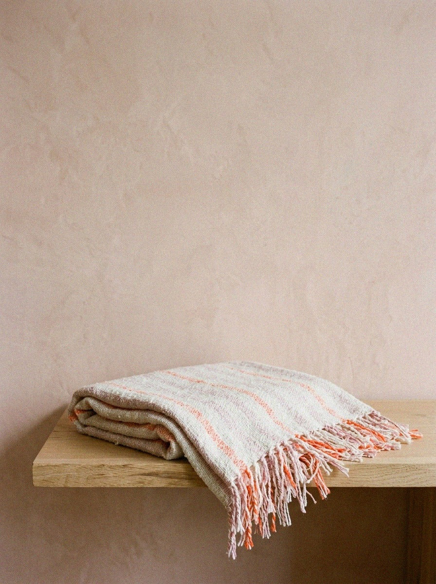Sundream Just Peachy Recycled Throw