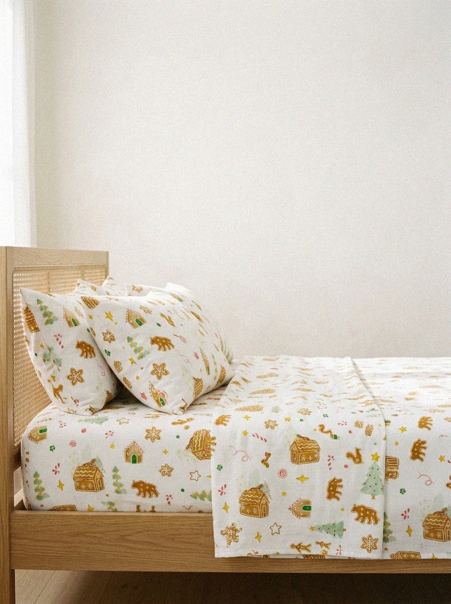 Holiday Flannel Sheet Set