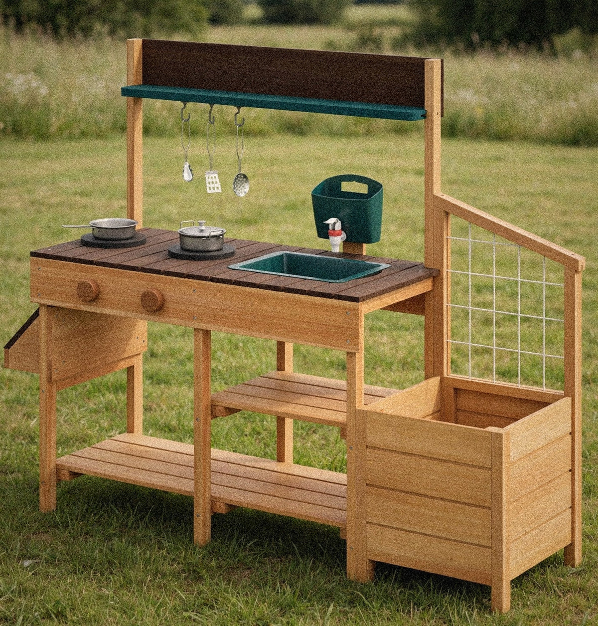 Wooden Mud Kitchen
