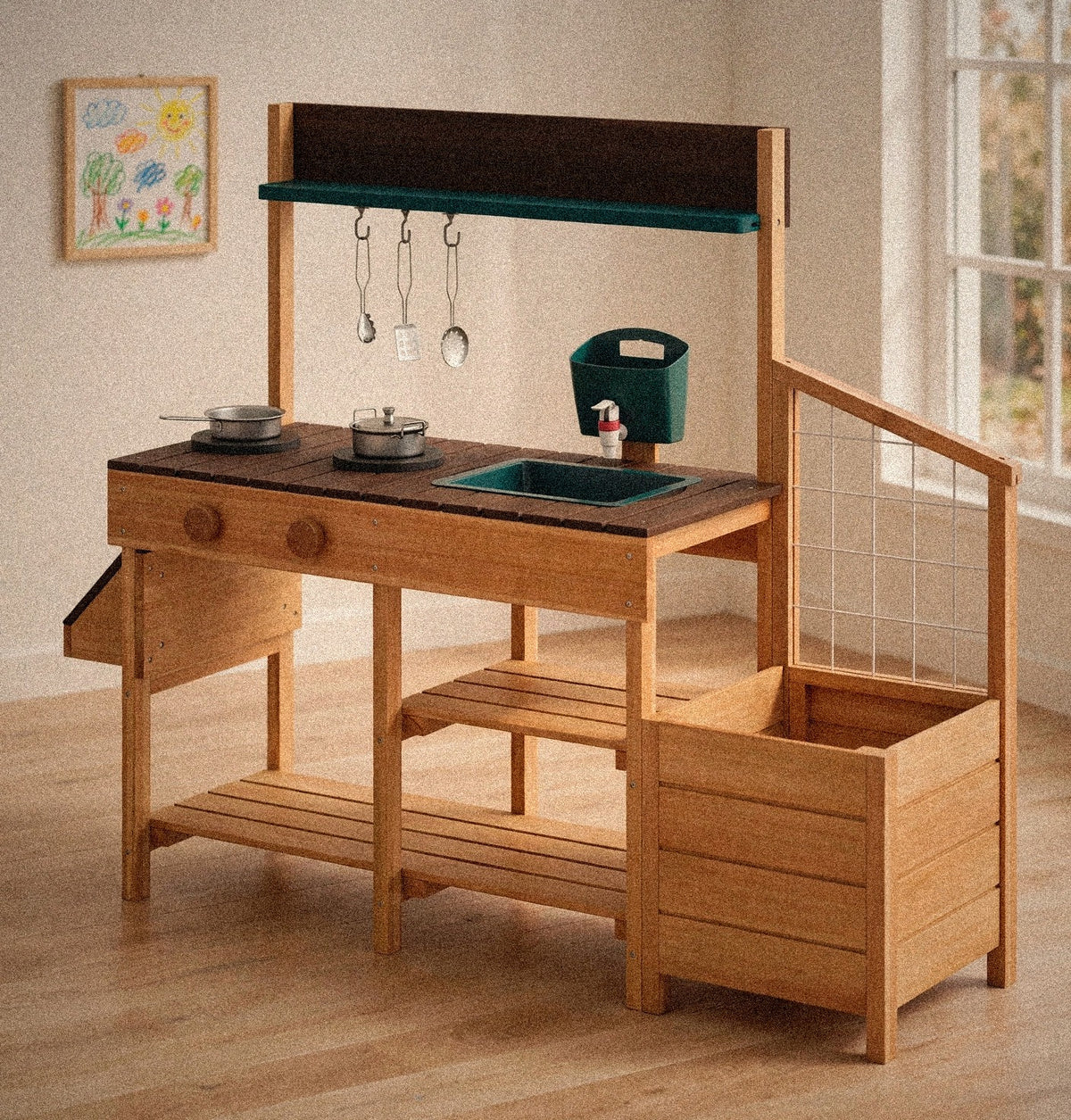 Wooden Mud Kitchen