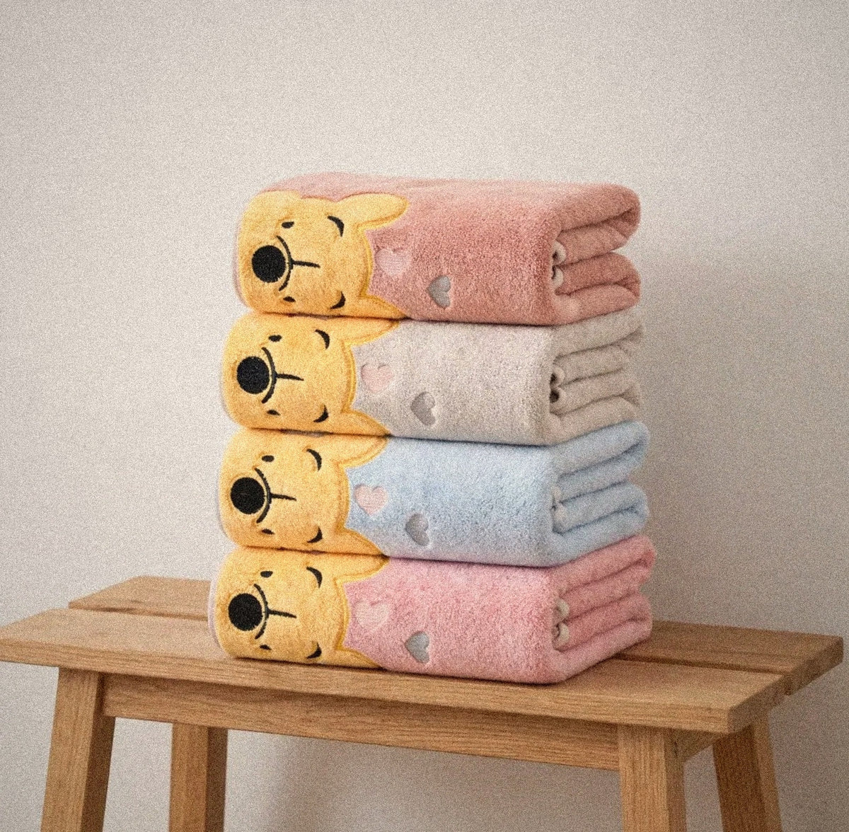 Bear Cartoon Kids Bath Towel