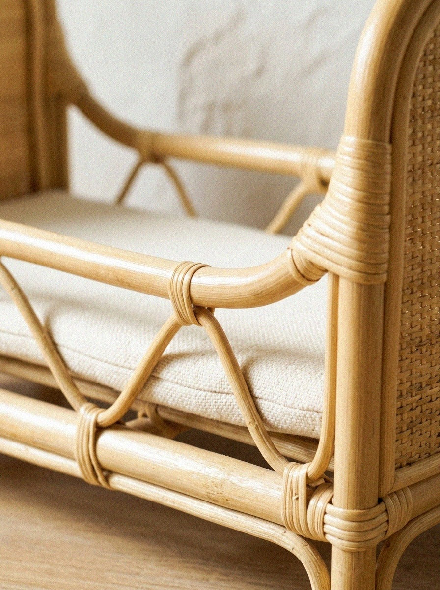 Rattan Doll Bed (Toy)