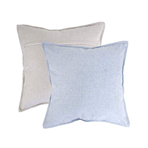 Neutral Textured Reversible Throw Pillow
