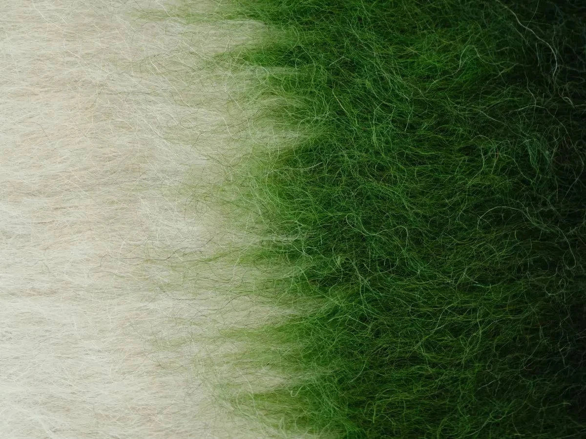Emerald Handwoven Wool Pillow