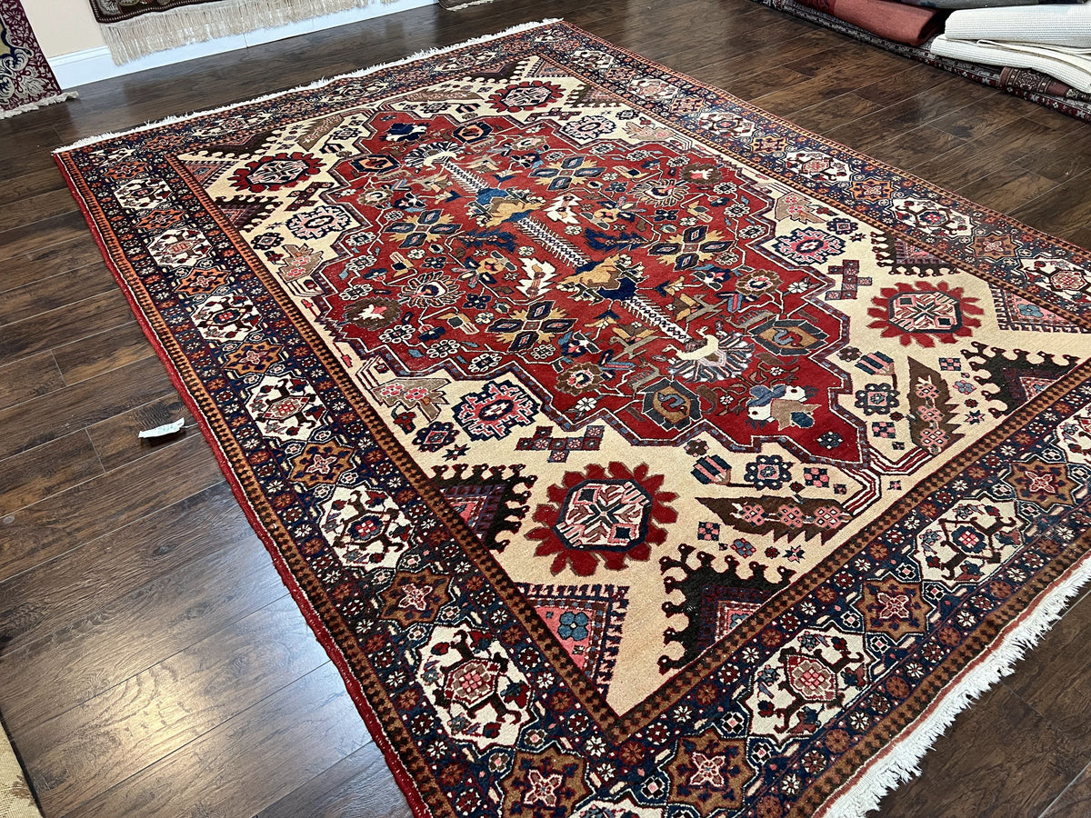 Antique Persian Heriz Rug