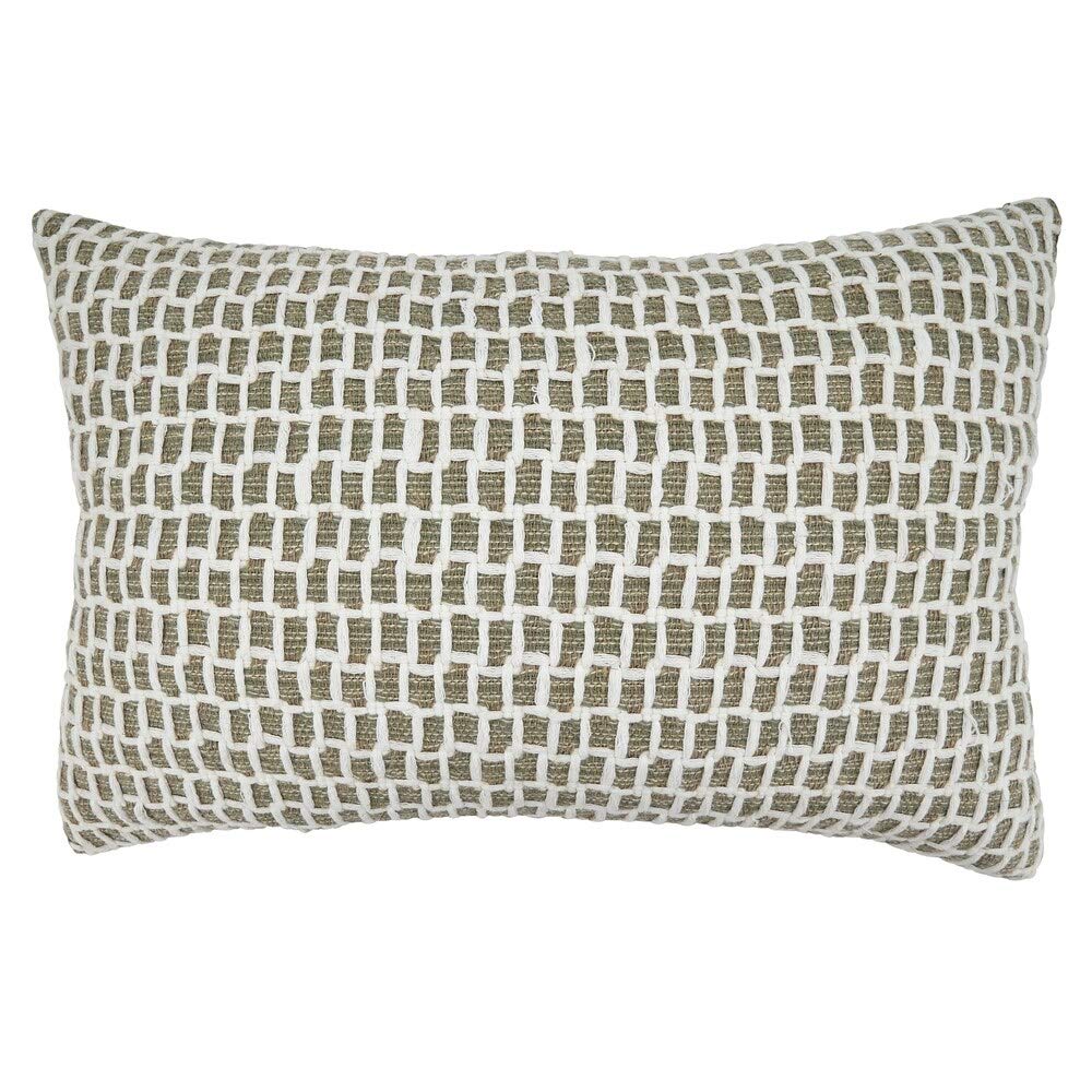 Natural Net Cotton Throw Pillow