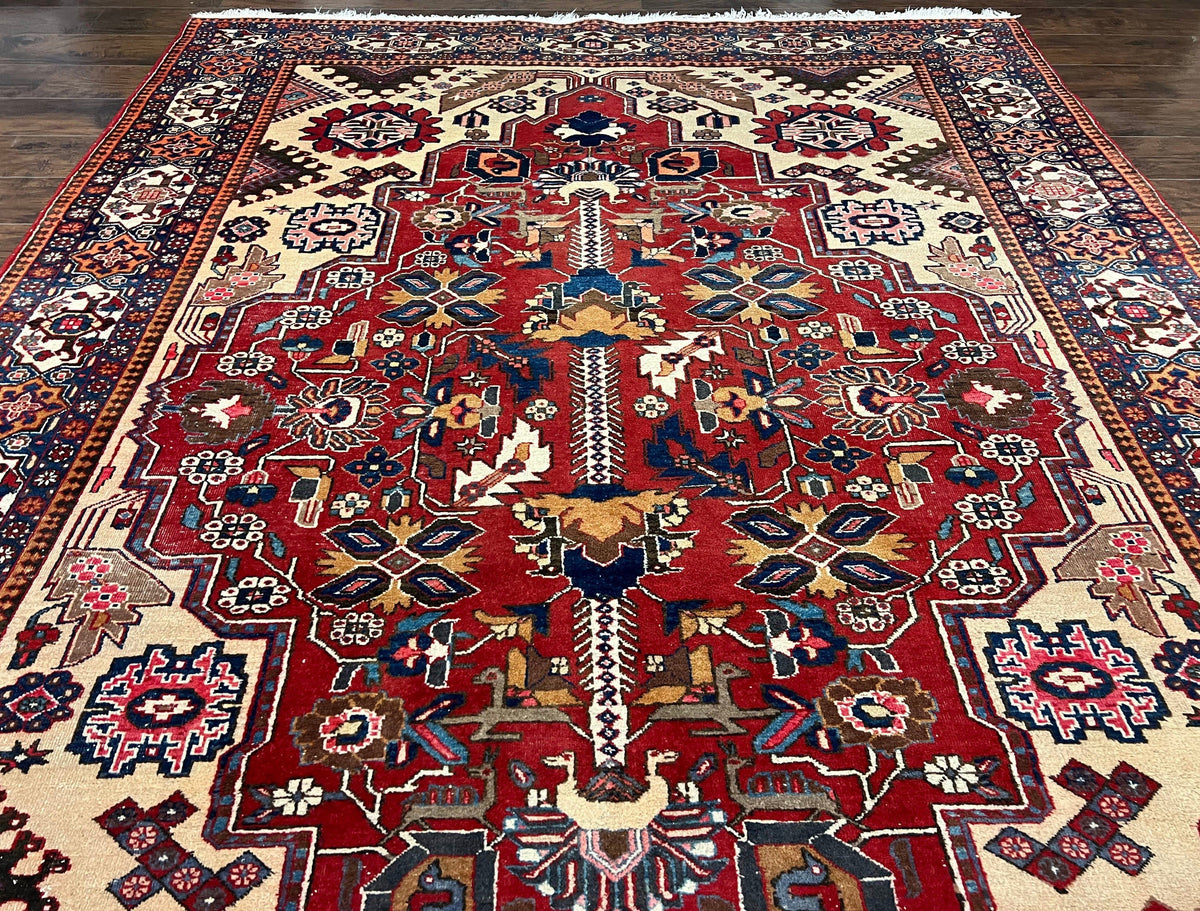 Antique Persian Heriz Rug