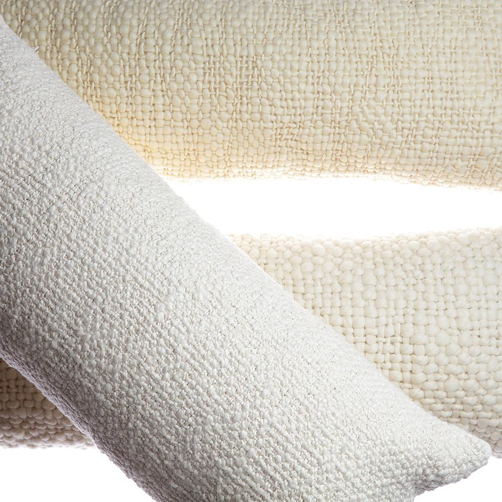 Rustic Organic Cotton Throw Pillow