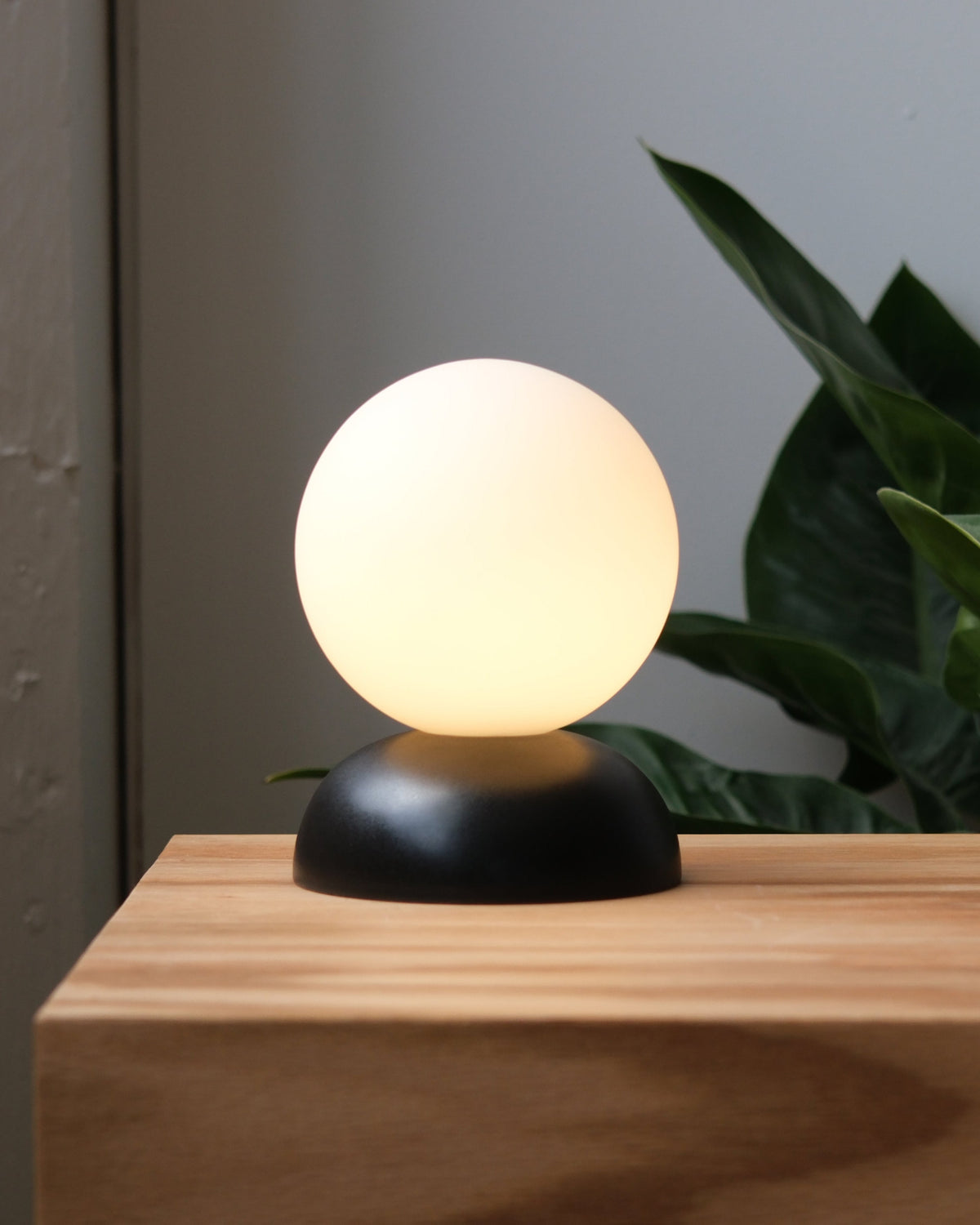 Monroe Terracotta Globe Lamp