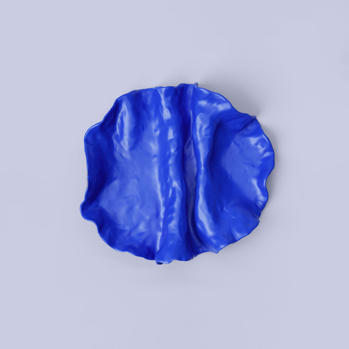 Frida Klein Blue Decor Plate
