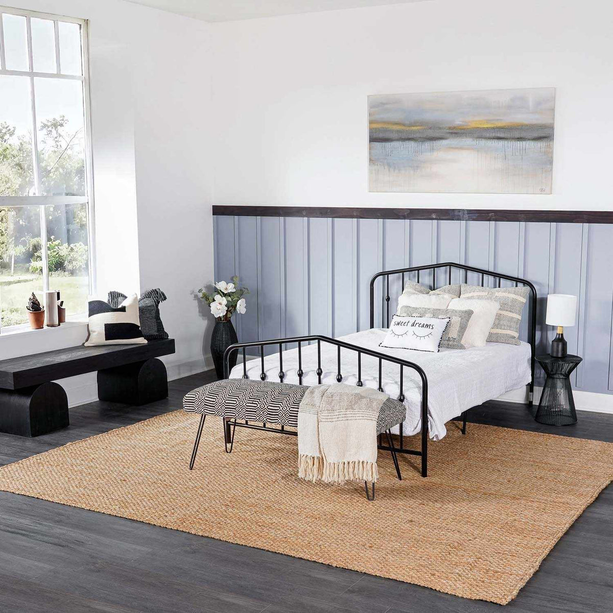 Braided Jute Runner Rug