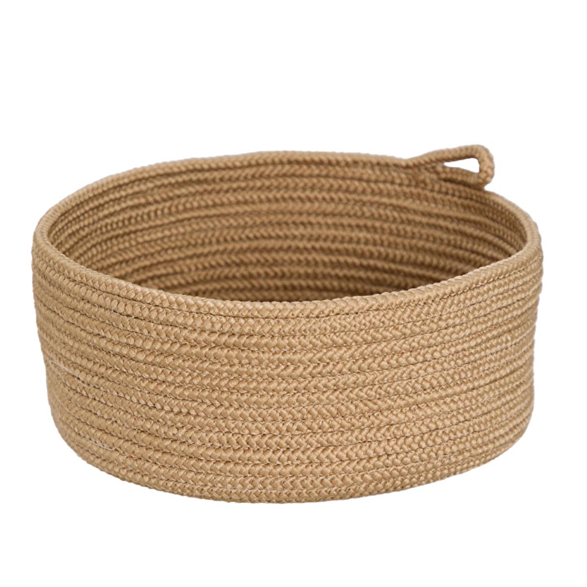 Natural Jute Storage Baskets, Set of 2