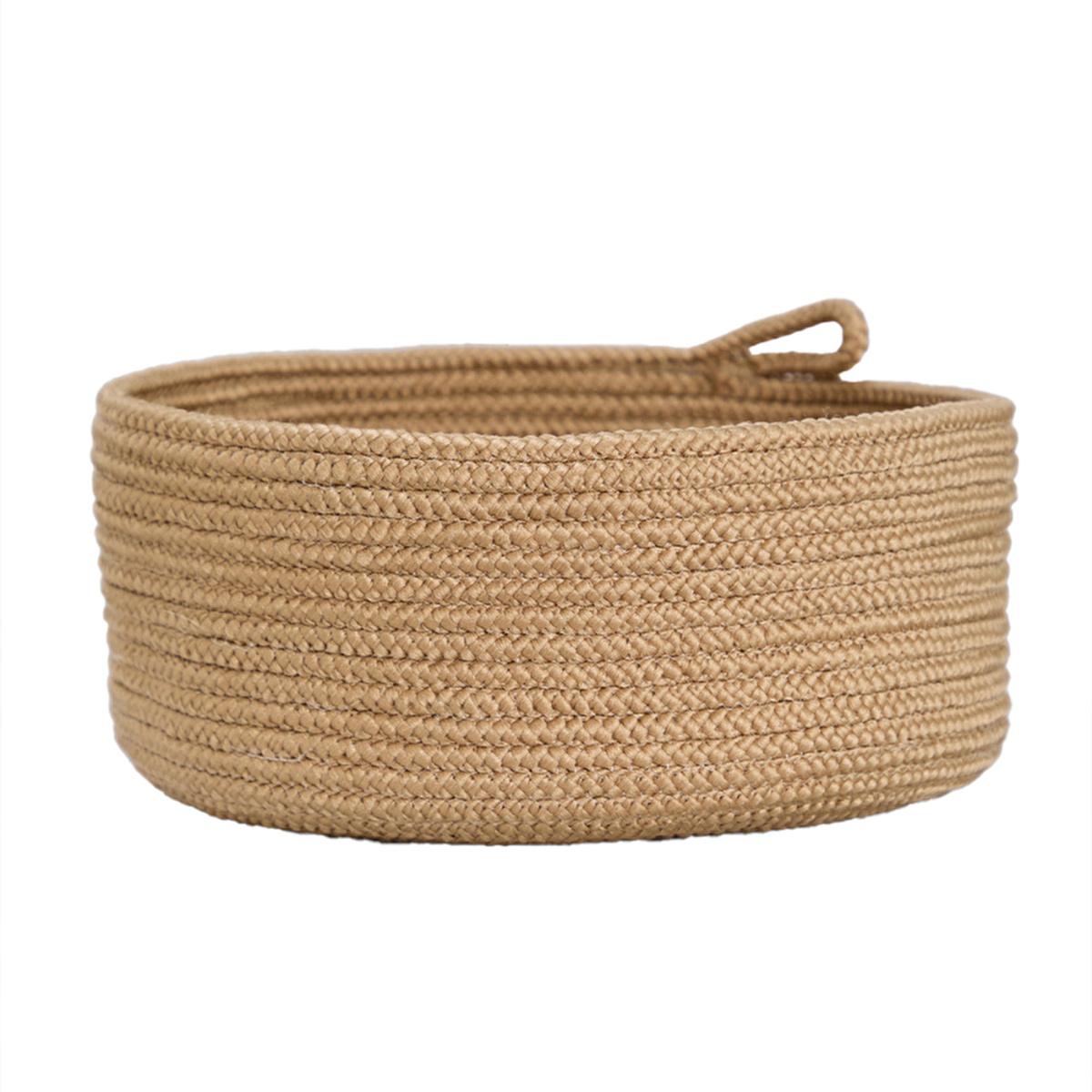 Natural Jute Storage Baskets, Set of 2
