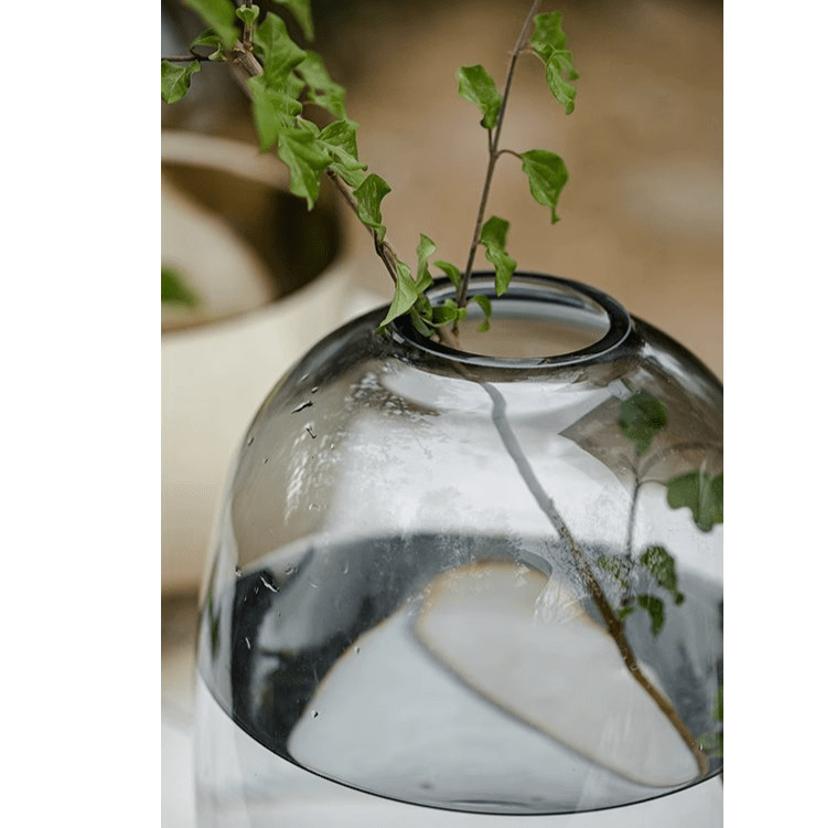 Clear Glass Table Vase