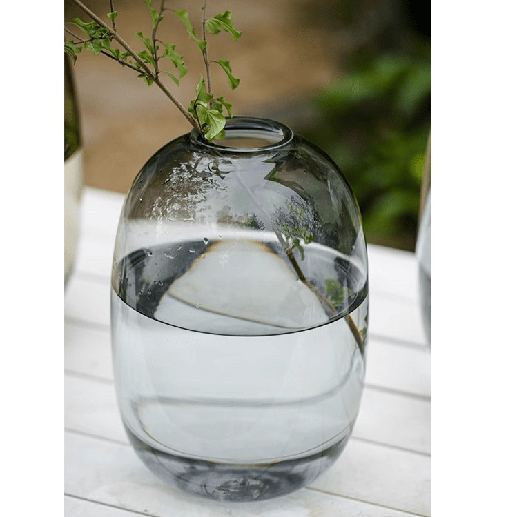 Clear Glass Table Vase