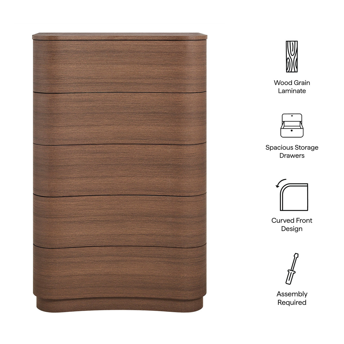 Mirae 5-Drawer Dresser