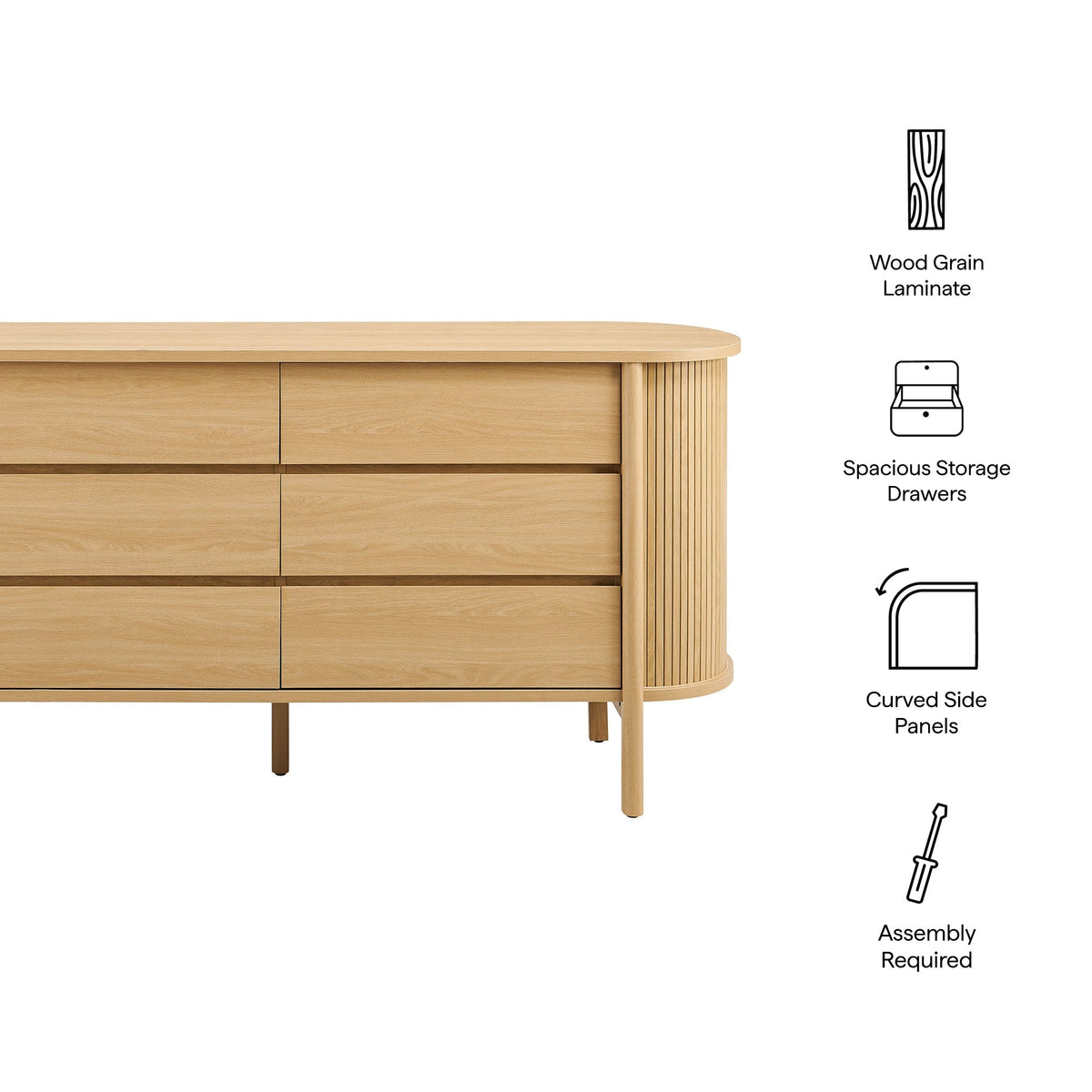 Cadence 6-Drawer Dresser