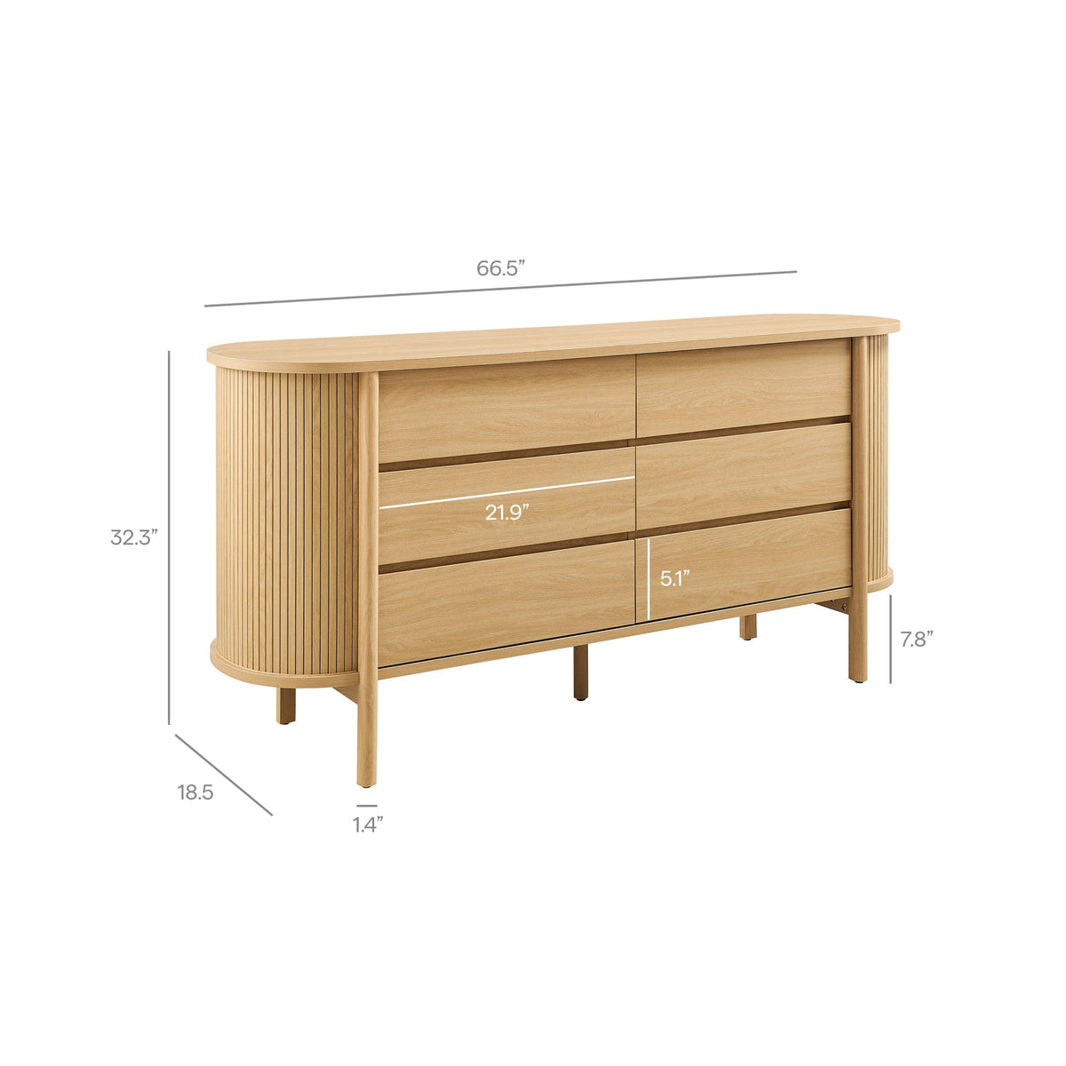 Cadence 6-Drawer Dresser