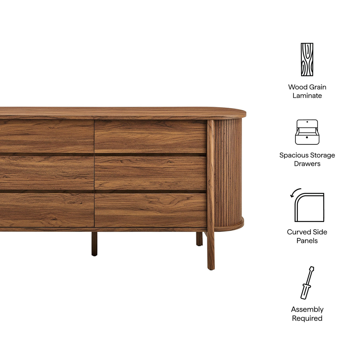 Cadence 6-Drawer Dresser