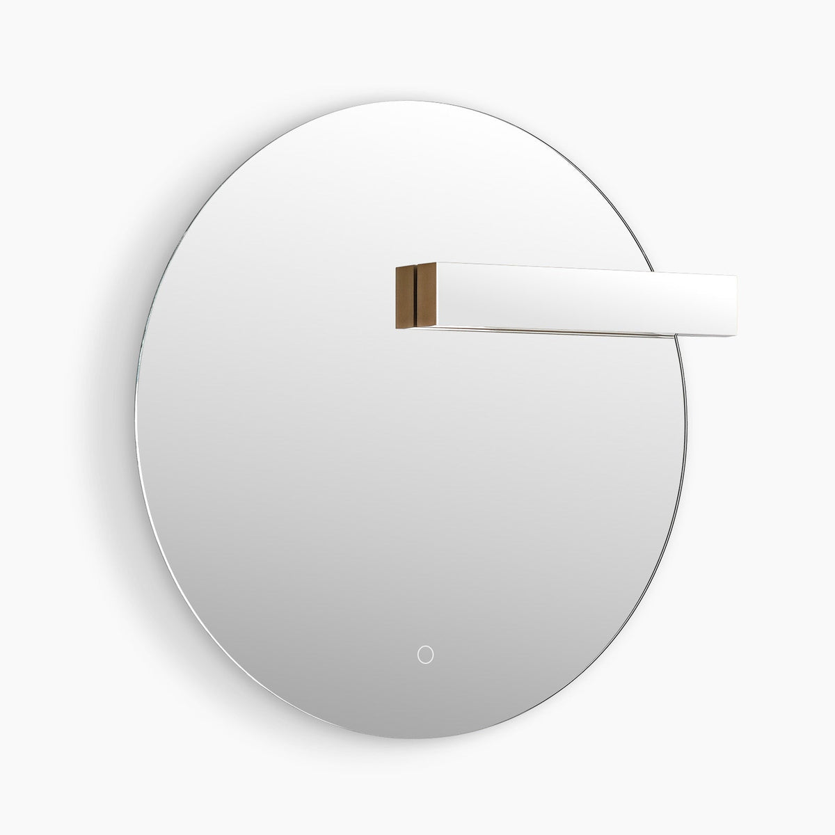 Silk Round LED Bathroom Mirror