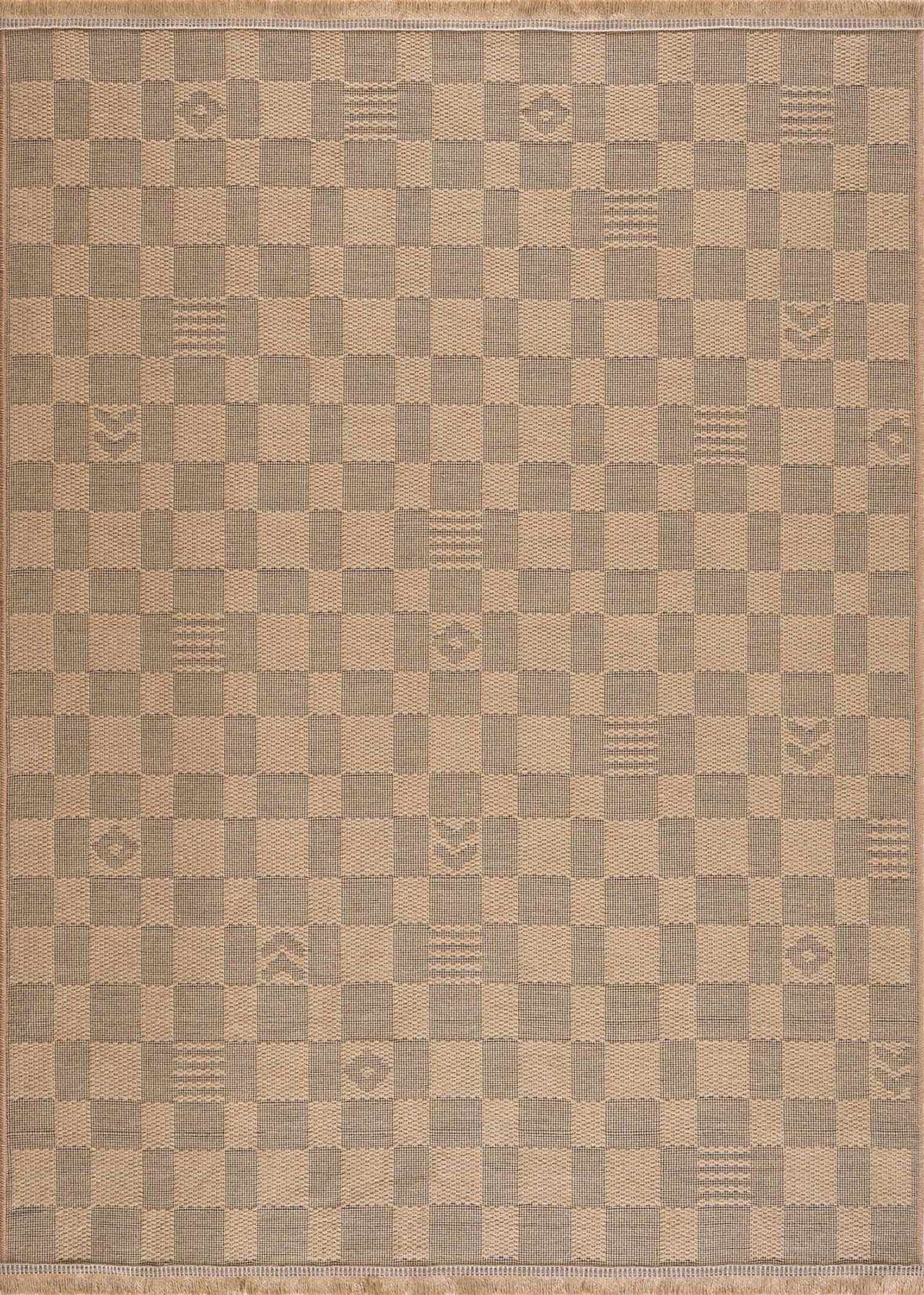 Nairi Checkered Jute Rug