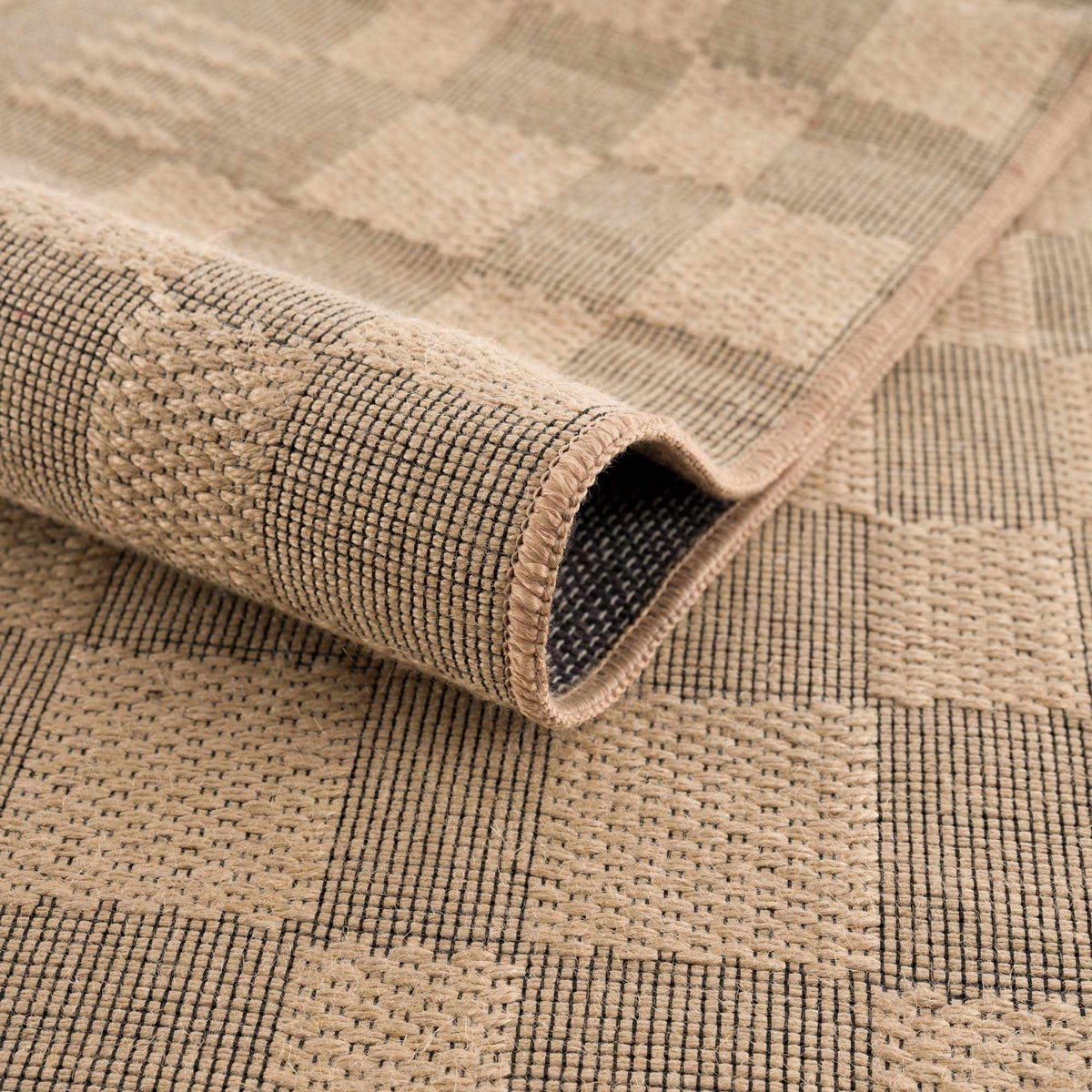 Nairi Checkered Jute Rug