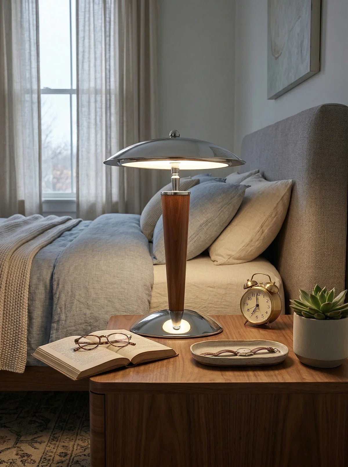 Metal Dome Table Lamp