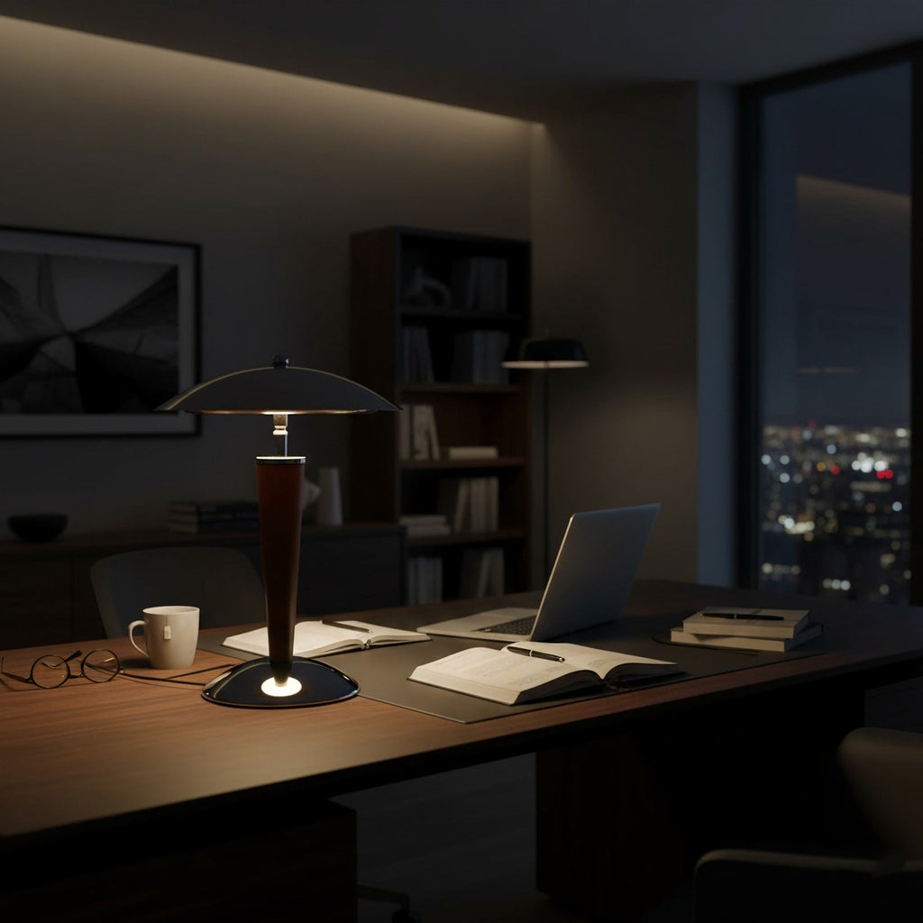 Metal Dome Table Lamp