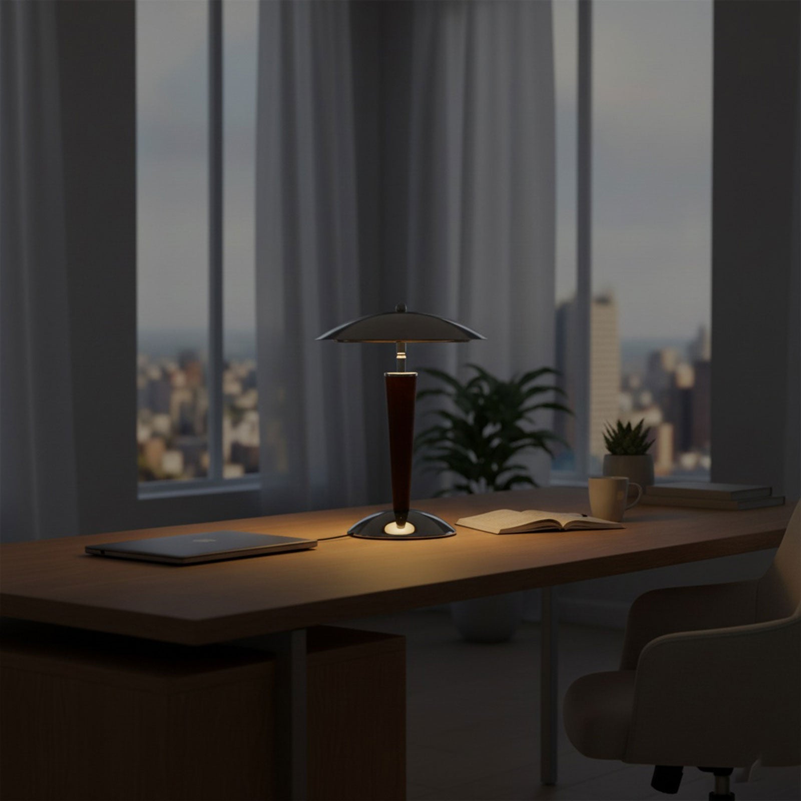 Metal Dome Table Lamp