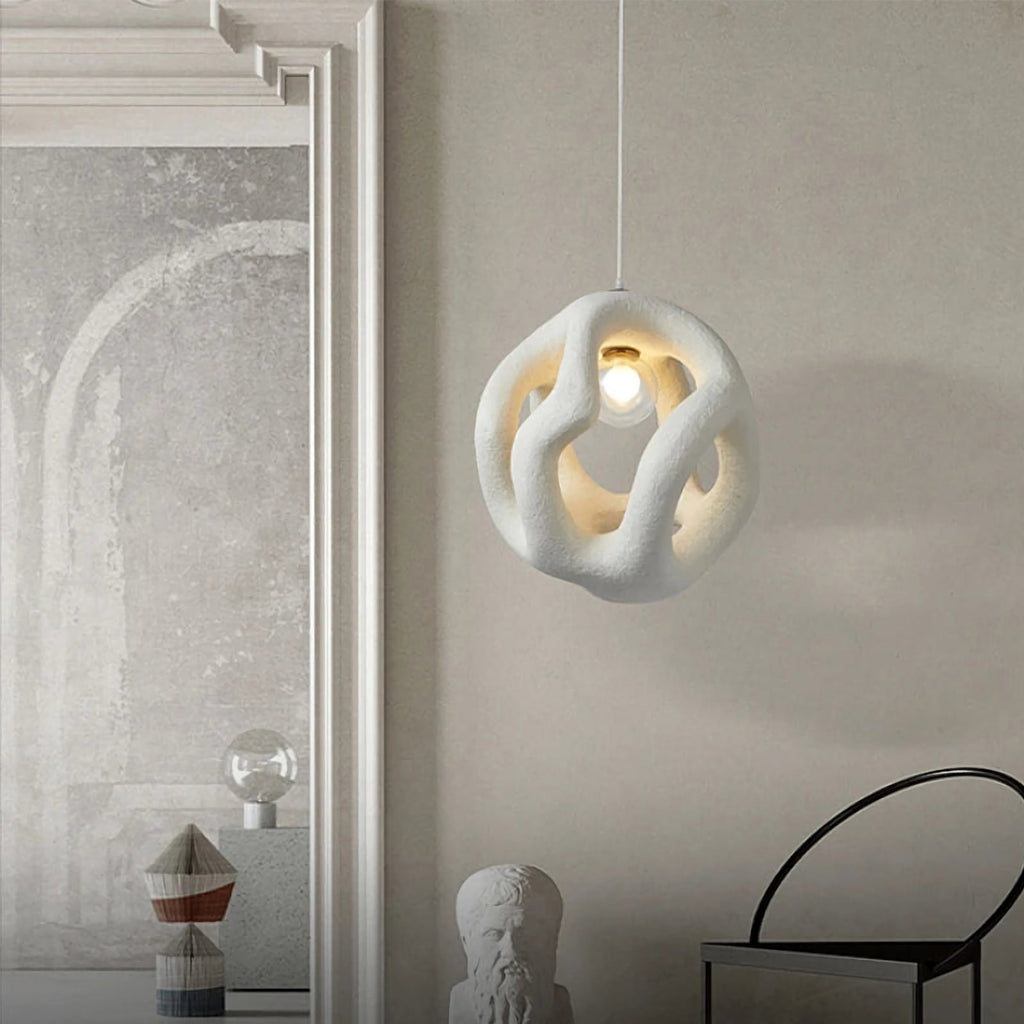 Round Hollow Pendant Lamp