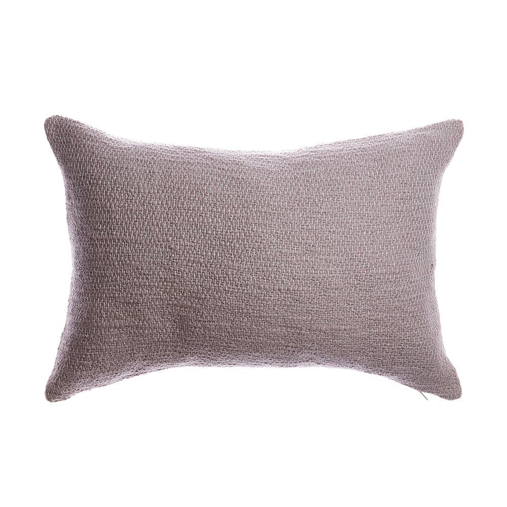 Rustic Organic Cotton Throw Pillow