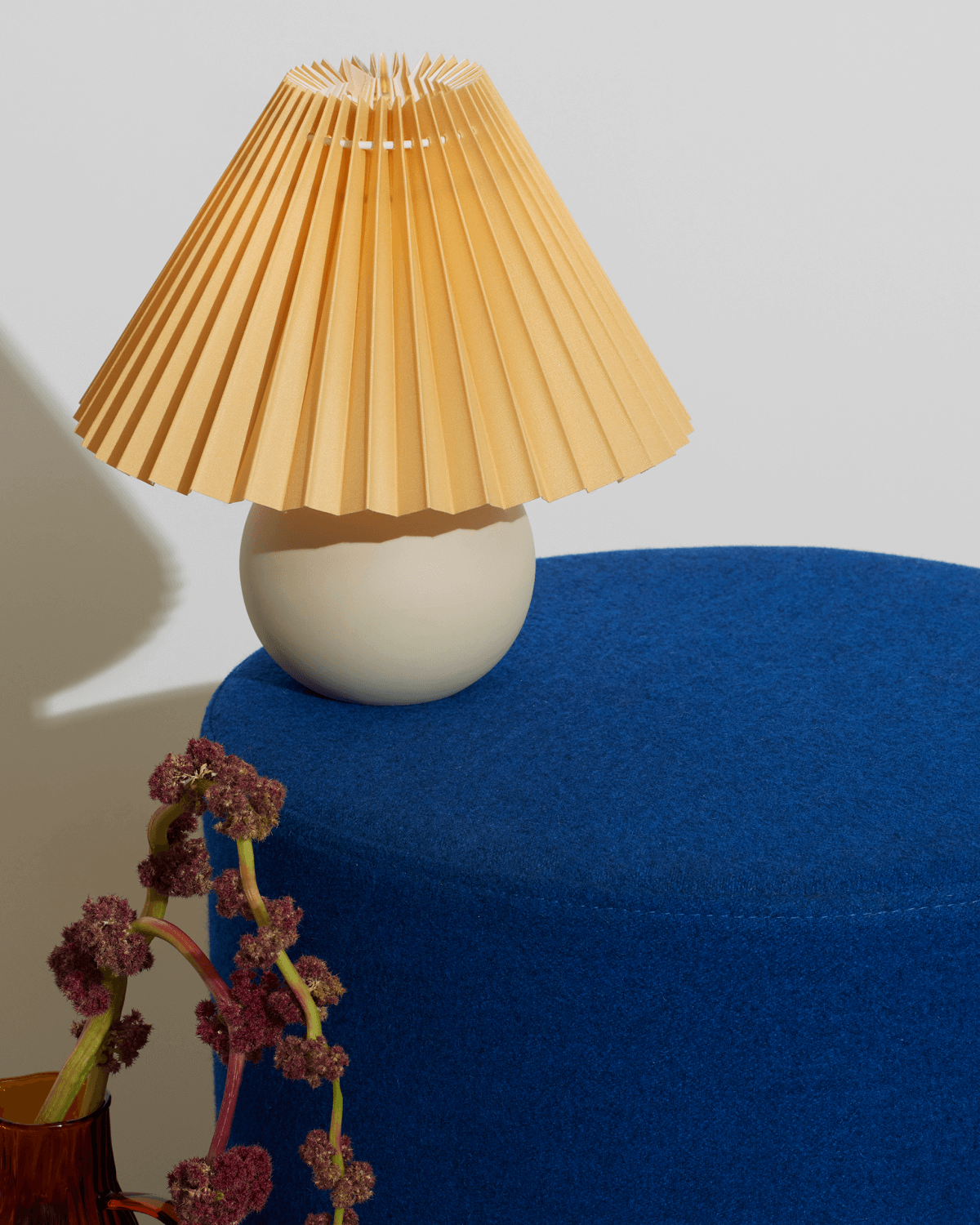 Serena Ceramic Globe Lamp
