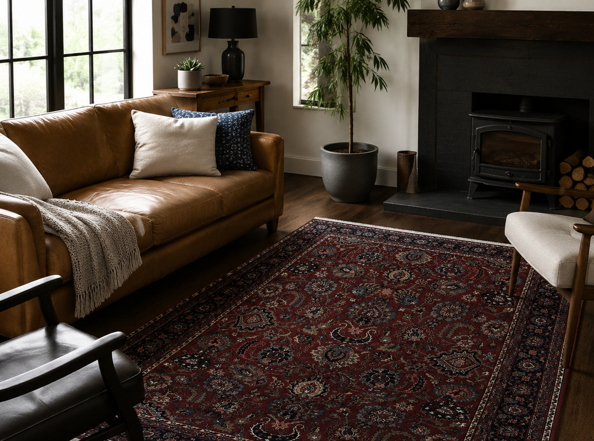 Indo Persian Floral Rug
