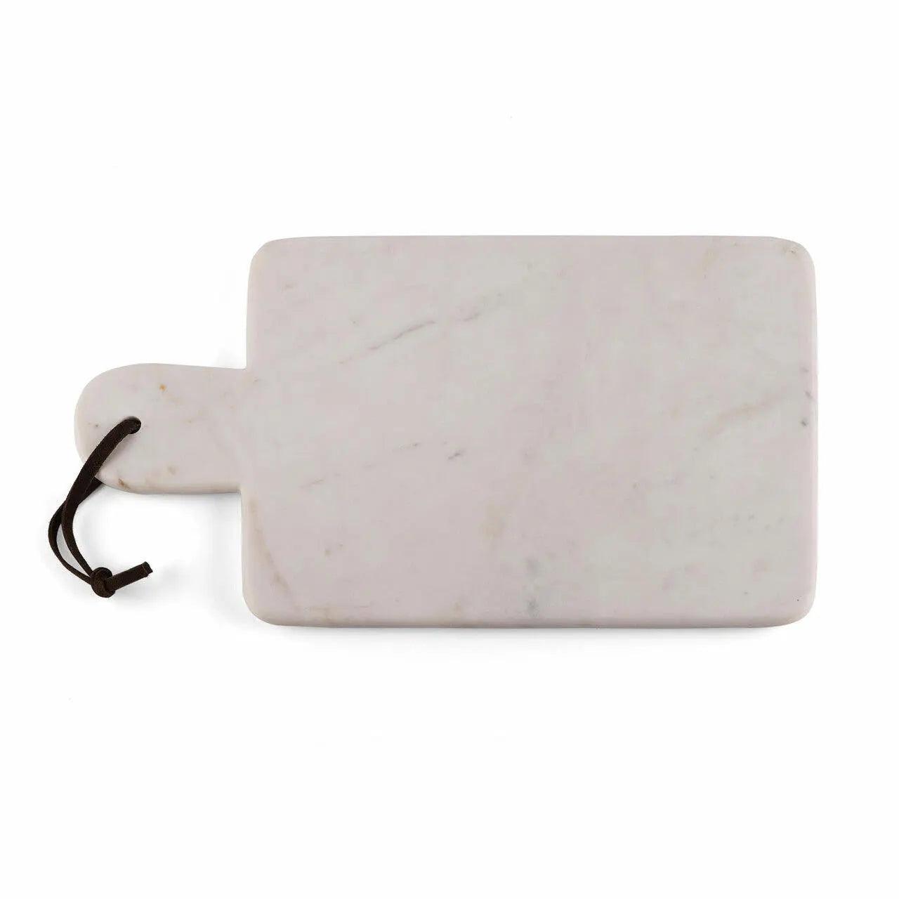 Bloom Marble Charcuterie Board with Leather Strap