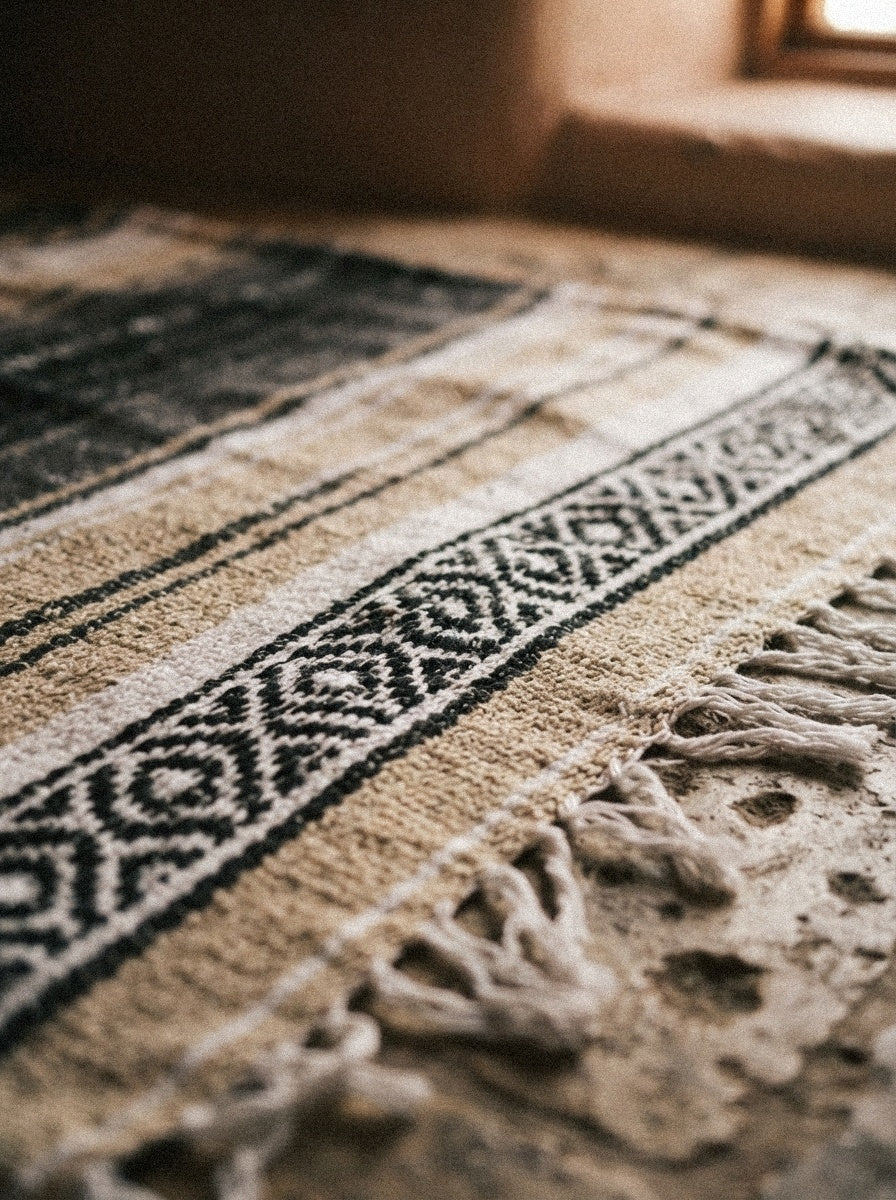Tan Mexican Blanket