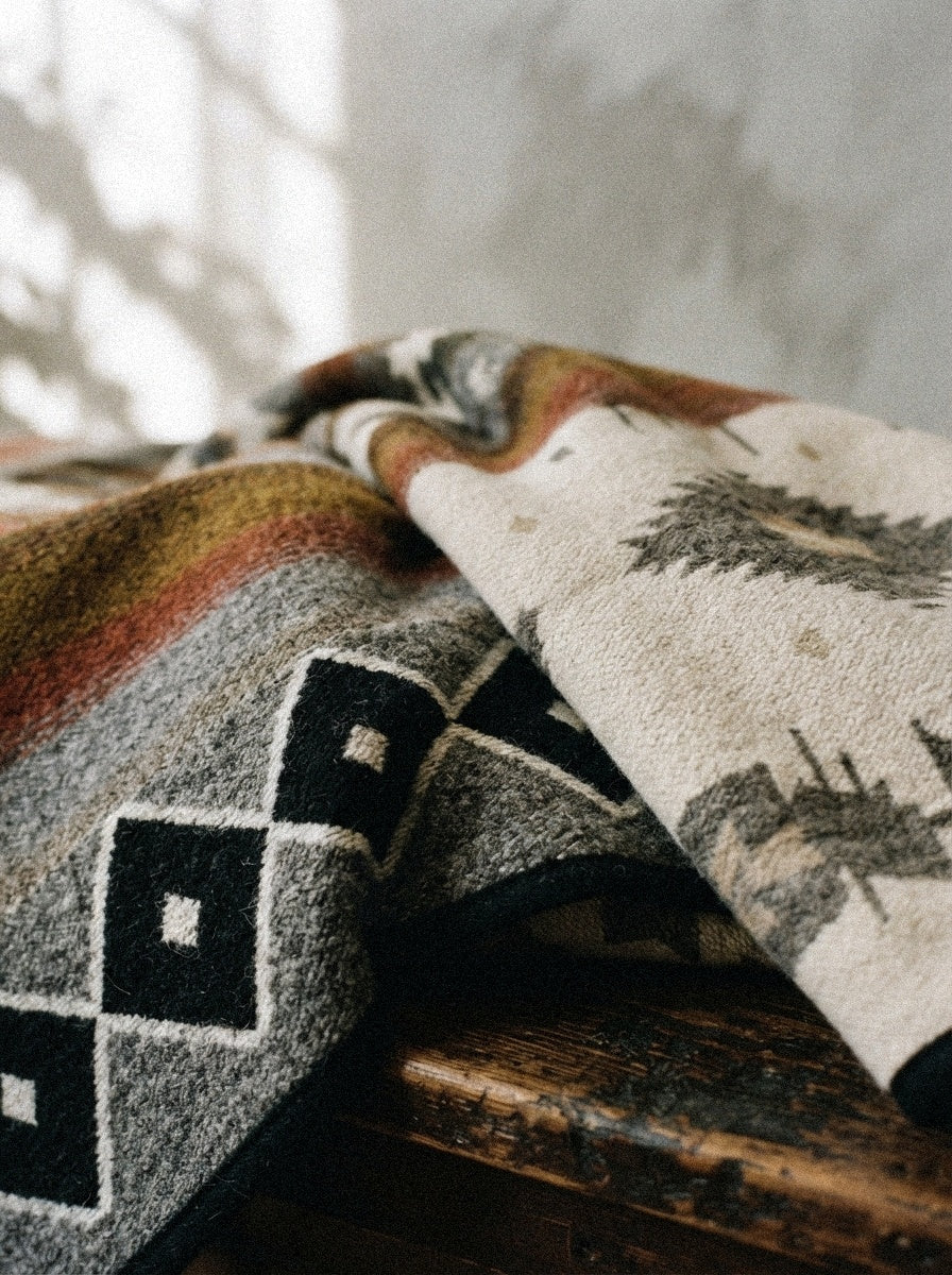 Cotacachi Aztec Reversible Throw