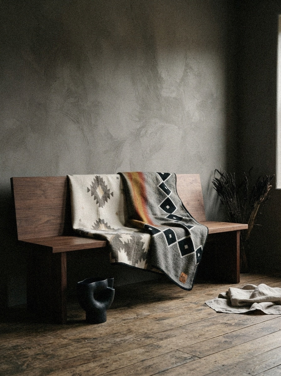 Cotacachi Aztec Reversible Throw