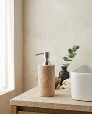 Cove Sandstone Soap Dispenser
