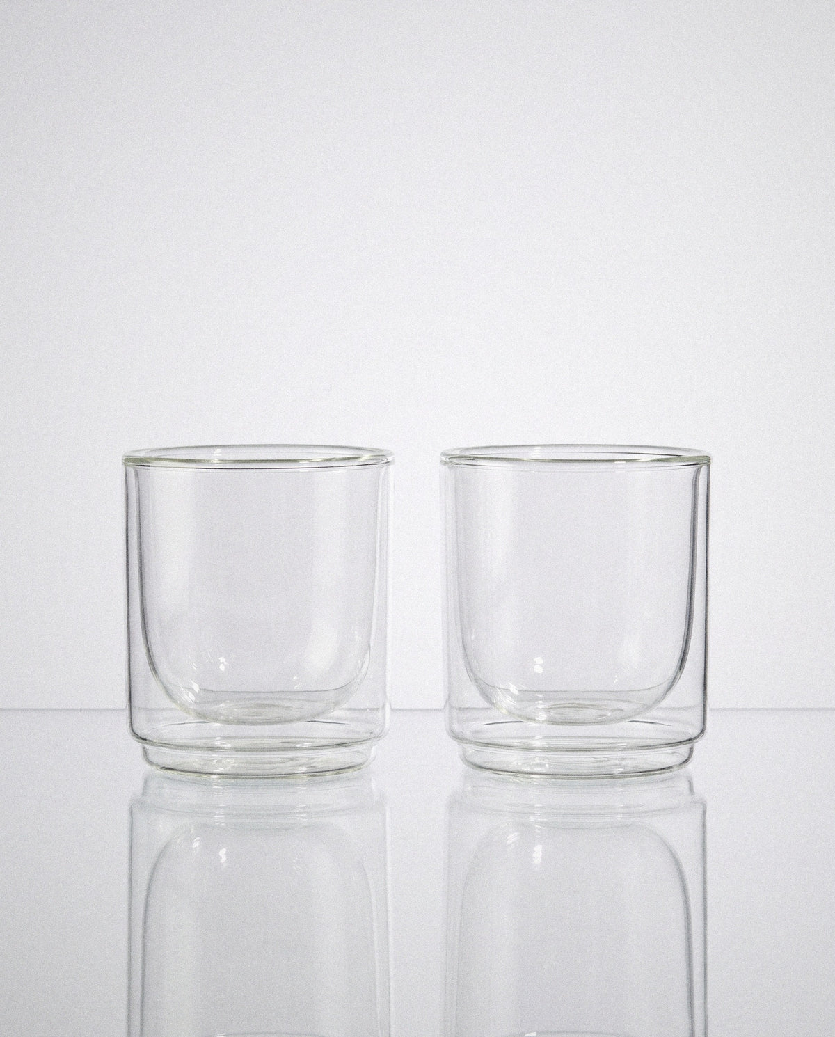Cove Glass Tumblers, Set of 2