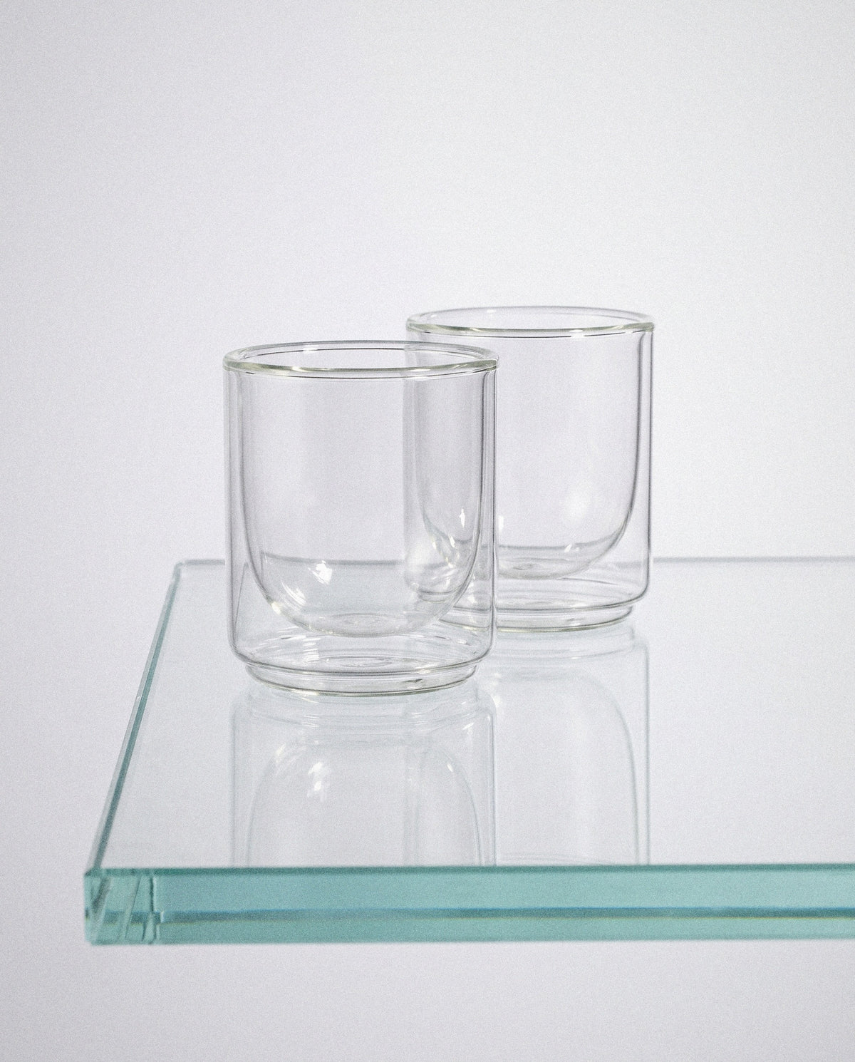 Cove Glass Tumblers, Set of 2