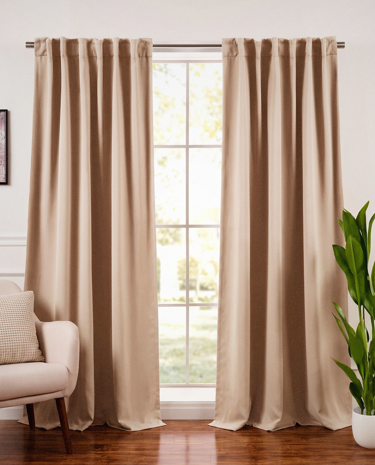 Thermal Blackout Curtain Panels, Set of 2 - Curora Home