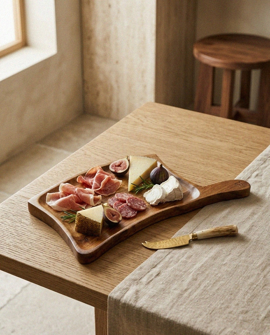Rustic Mango Wood Platter - styled photo 1