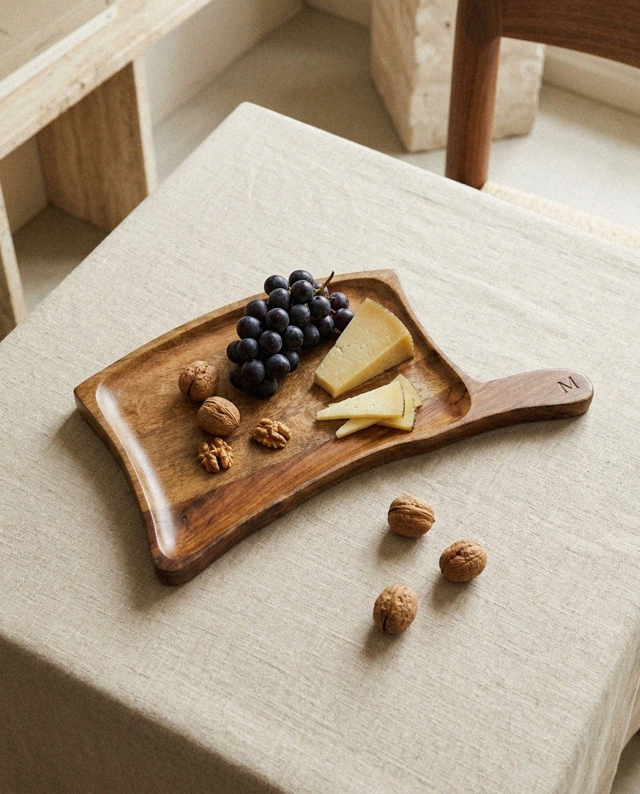 Rustic Mango Wood Platter - styled photo 3
