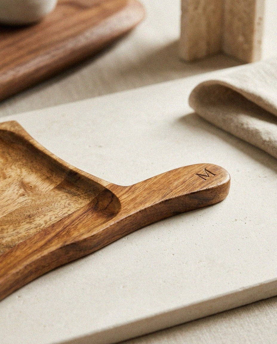 Rustic Mango Wood Platter - styled photo 4