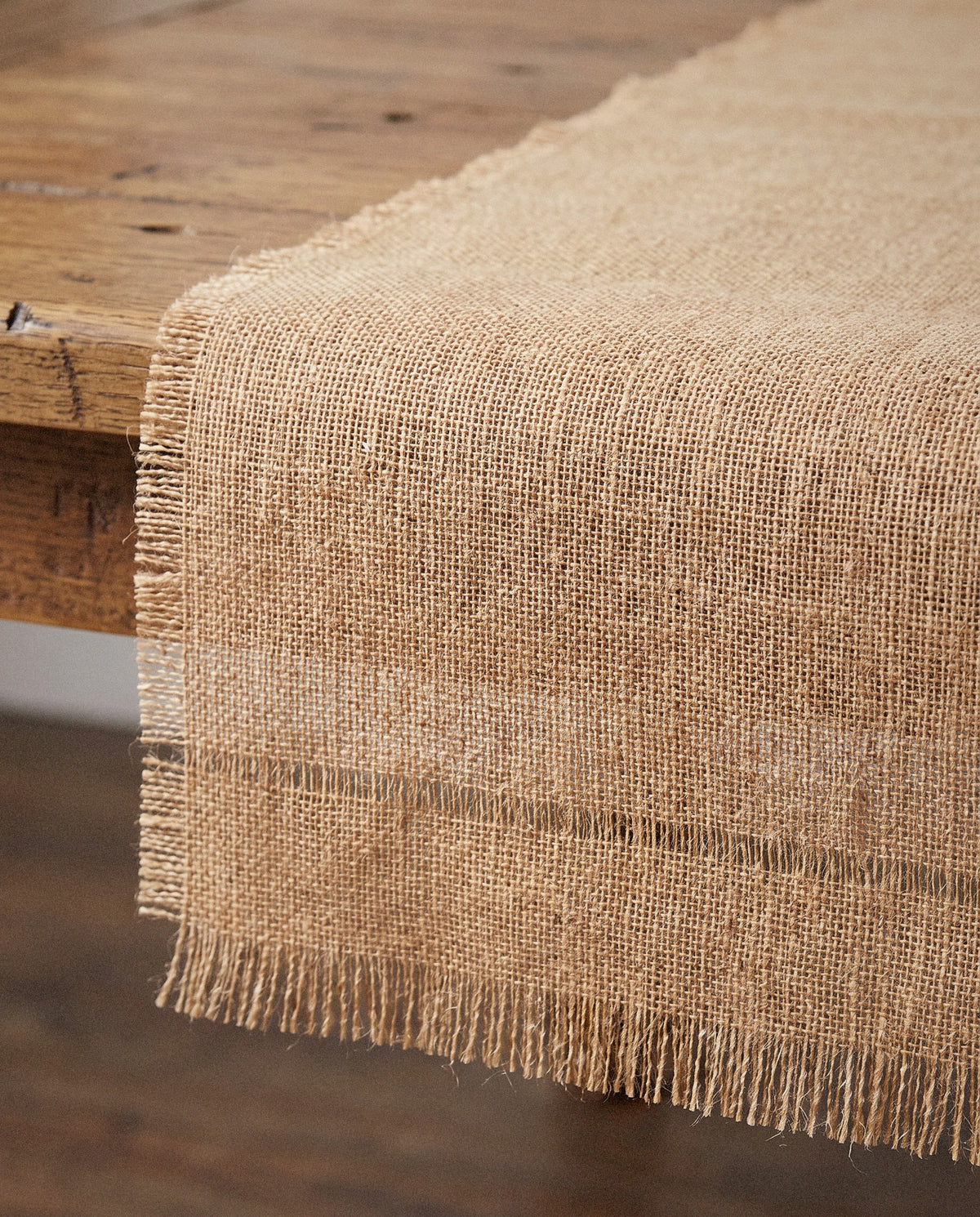 Natural Jute Table Runner - Curora Home