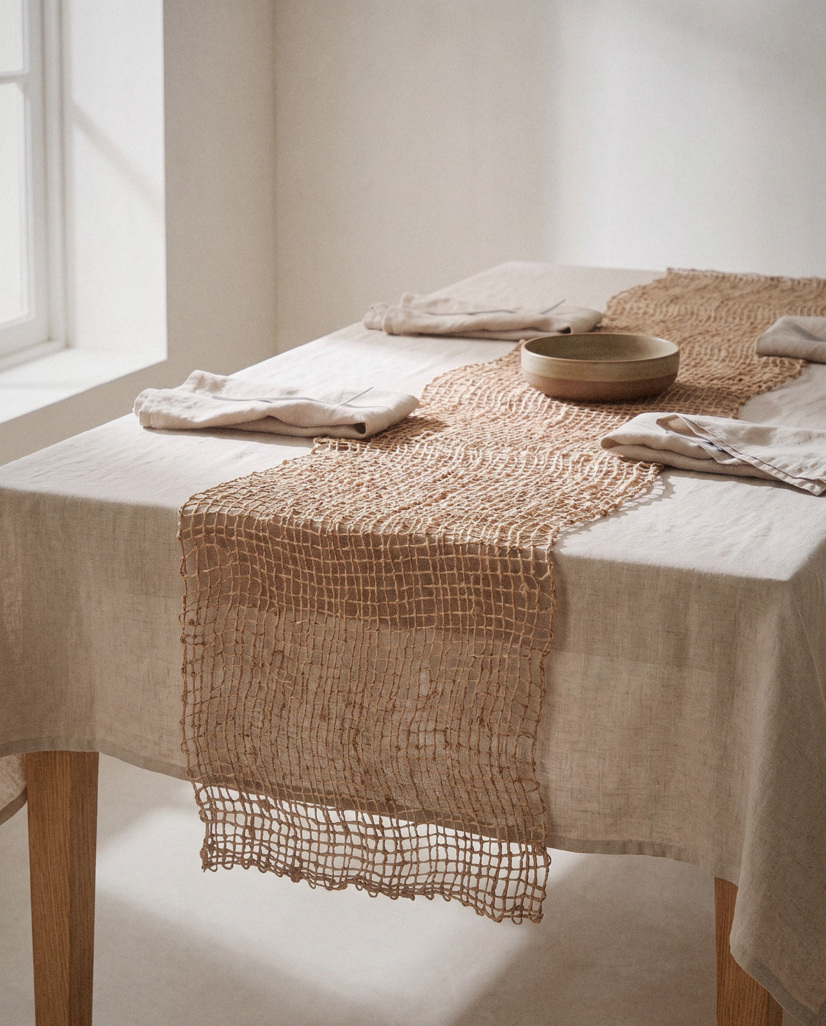 Banana Leaf Table Runner - Curora Home
