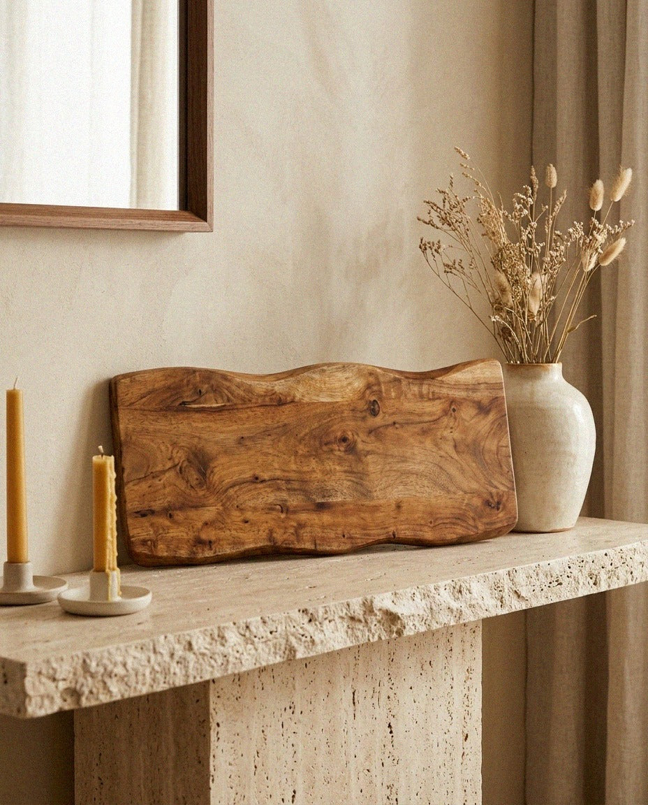 Mango Wood Serving Platter - styled photo 2